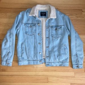 Sherpa lined Jean jacket